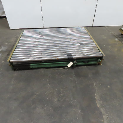 75" Wide 71" BF Gravity Roller Conveyor 60" OAL 11-1/2" Tall