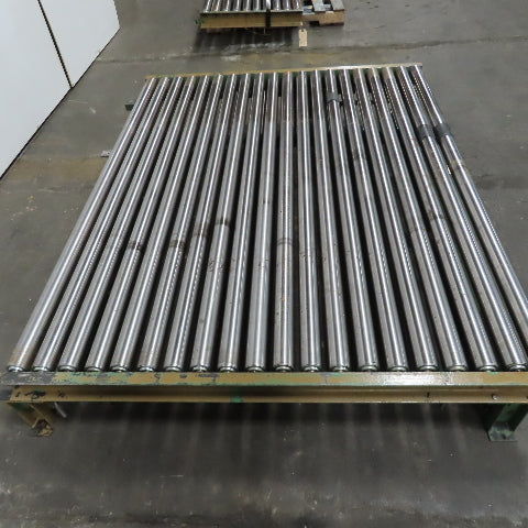 75" Wide 71" BF Gravity Roller Conveyor 60" OAL 11-1/2" Tall
