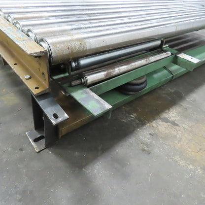 75" Wide 71" BF Gravity Roller Conveyor 60" OAL 11-1/2" Tall