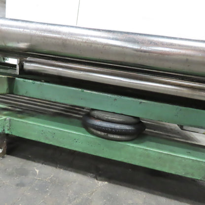 75" Wide 71" BF Gravity Roller Conveyor 60" OAL 11-1/2" Tall