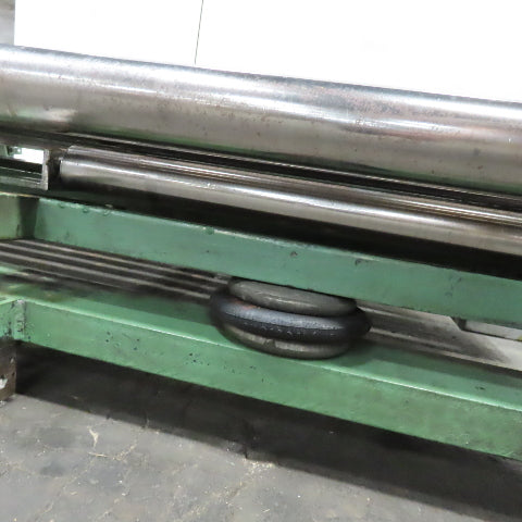 75" Wide 71" BF Gravity Roller Conveyor 60" OAL 11-1/2" Tall