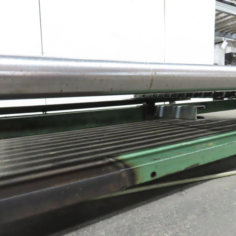 75" Wide 71" BF Gravity Roller Conveyor 60" OAL 11-1/2" Tall