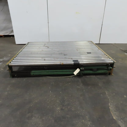 75" Wide 71" BF Gravity Roller Conveyor 60" OAL 11-1/2" Tall