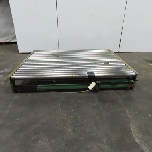 75" Wide 71" BF Gravity Roller Conveyor 60" OAL 11-1/2" Tall