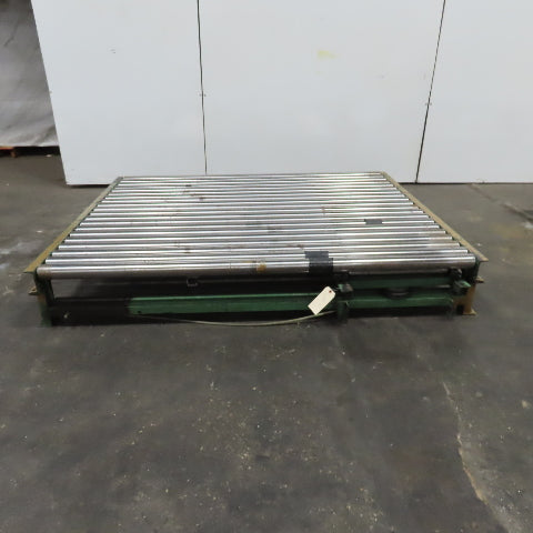 75" Wide 71" BF Gravity Roller Conveyor 60" OAL 11-1/2" Tall
