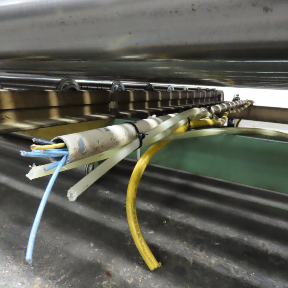 75" Wide 71" BF Gravity Roller Conveyor 60" OAL 11-1/2" Tall