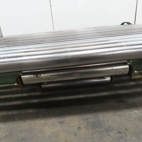 75" Wide 71" BF Gravity Roller Conveyor 60" OAL 11-1/2" Tall
