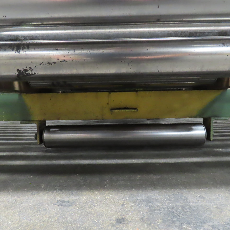 75" Wide 71" BF Gravity Roller Conveyor 60" OAL 11-1/2" Tall
