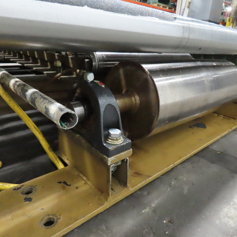 75" Wide 71" BF Gravity Roller Conveyor 60" OAL 11-1/2" Tall