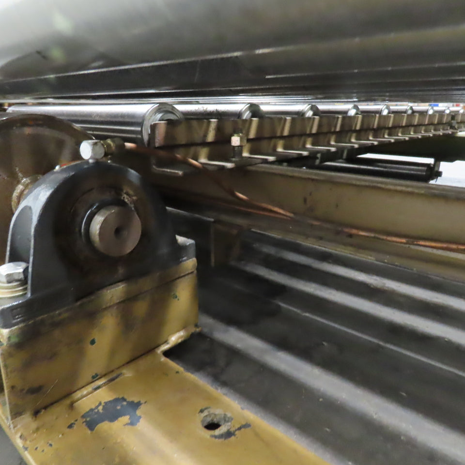 75" Wide 71" BF Gravity Roller Conveyor 60" OAL 11-1/2" Tall