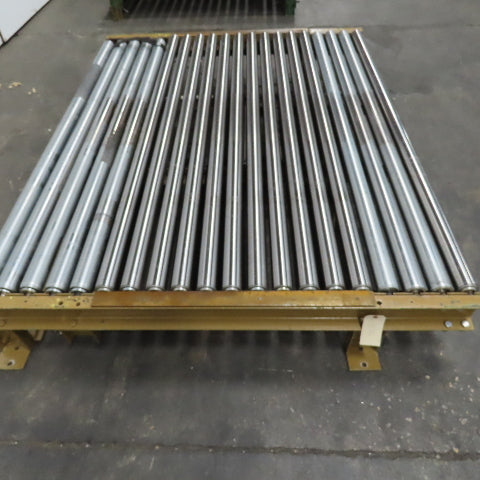 75" Wide 71" BF Gravity Roller Conveyor 60" OAL 11-1/2" Tall
