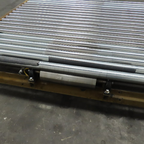 75" Wide 71" BF Gravity Roller Conveyor 60" OAL 11-1/2" Tall