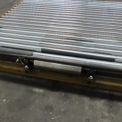 75" Wide 71" BF Gravity Roller Conveyor 60" OAL 11-1/2" Tall