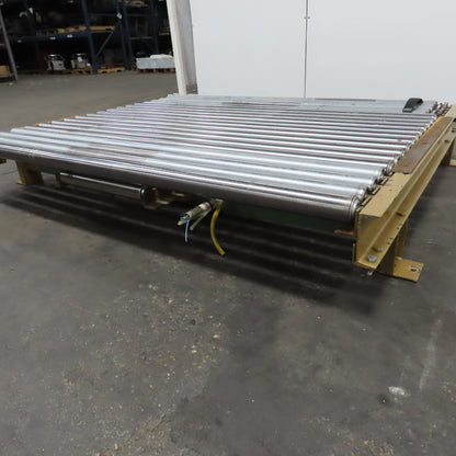 75" Wide 71" BF Gravity Roller Conveyor 60" OAL 11-1/2" Tall