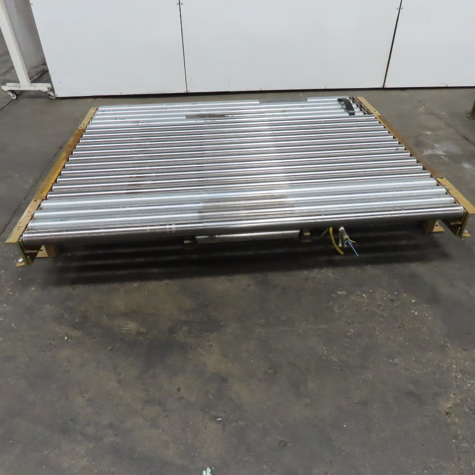 75" Wide 71" BF Gravity Roller Conveyor 60" OAL 11-1/2" Tall