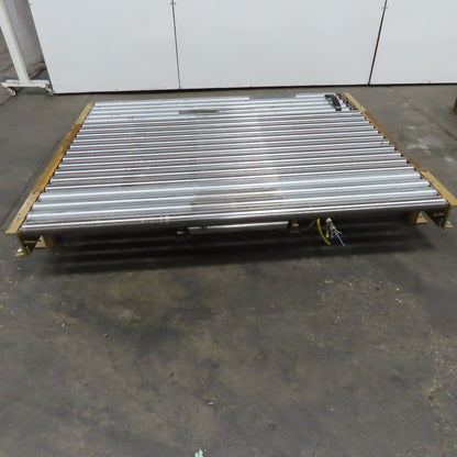 75" Wide 71" BF Gravity Roller Conveyor 60" OAL 11-1/2" Tall
