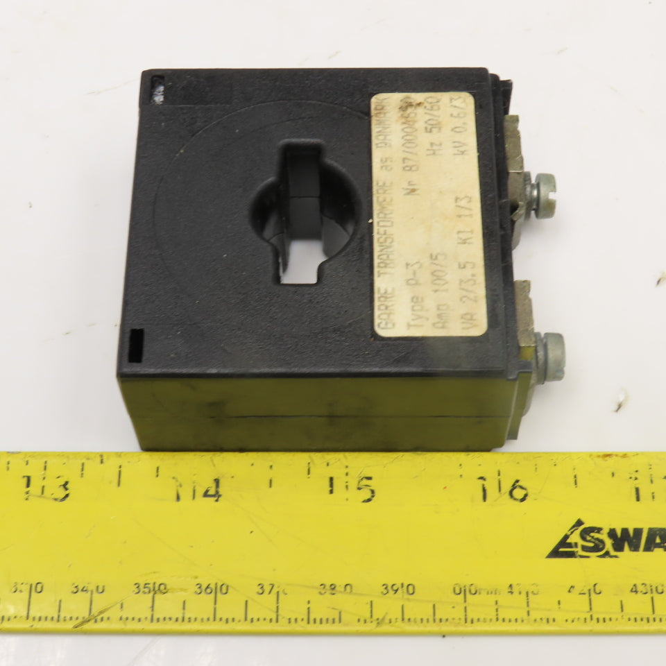 Garre Transformere 87/0004669 Type P-3 2/3.5VA 0.6/3 kV Current Transformer