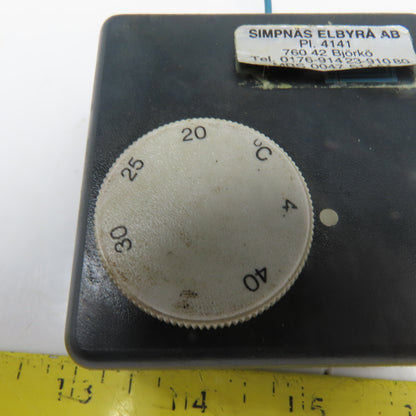 Rittal 250V Dial Thermostat 20-45°C