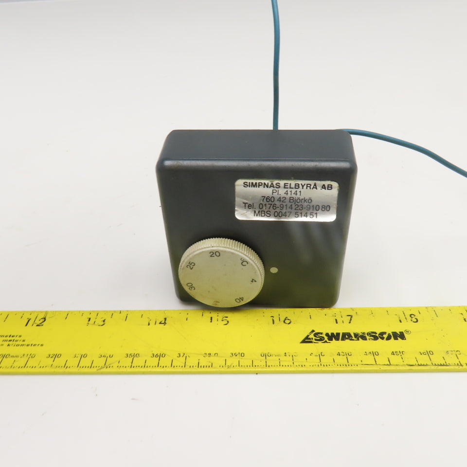 Rittal 250V Dial Thermostat 20-45°C