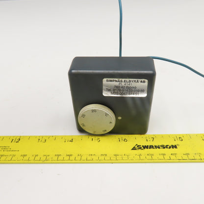 Rittal 250V Dial Thermostat 20-45°C
