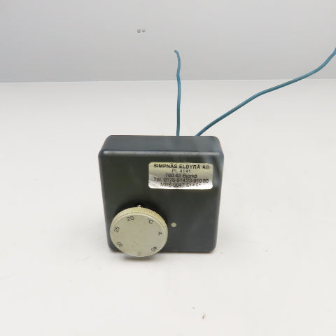 Rittal 250V Dial Thermostat 20-45°C