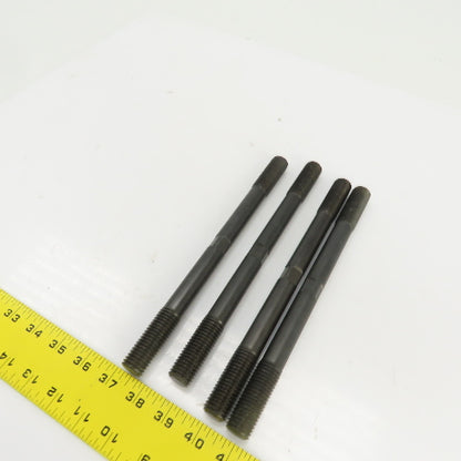 Double-End Threaded Stud 3/4"-10 x 10" L 1/2" Drive Lot Of 4