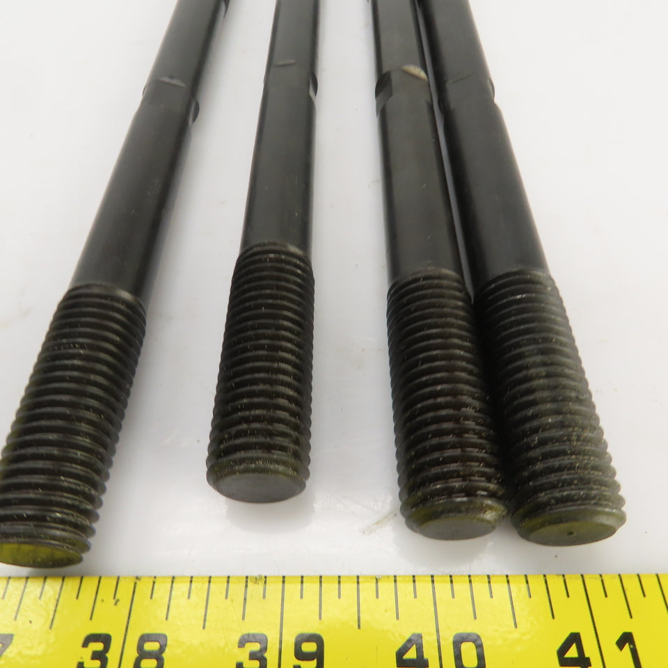 Double-End Threaded Stud 3/4"-10 x 10" L 1/2" Drive Lot Of 4
