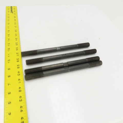 Double-End Threaded Stud 3/4"-10 x 10" L 1/2" Drive Lot Of 4