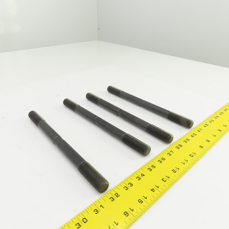 Double-End Threaded Stud 3/4"-10 x 10" L 1/2" Drive Lot Of 4