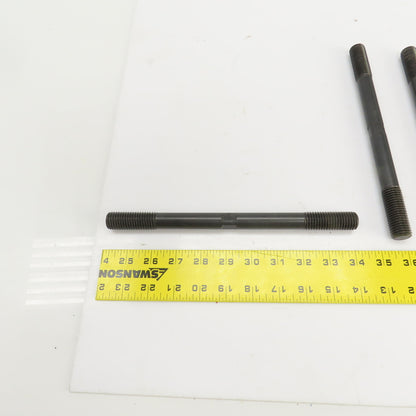 Double-End Threaded Stud 3/4"-10 x 10" L 1/2" Drive Lot Of 4