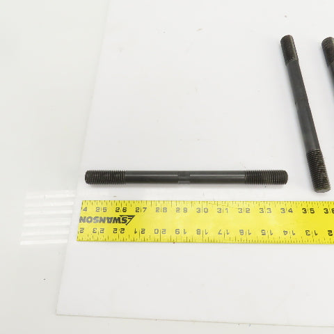 Double-End Threaded Stud 3/4"-10 x 10" L 1/2" Drive Lot Of 4