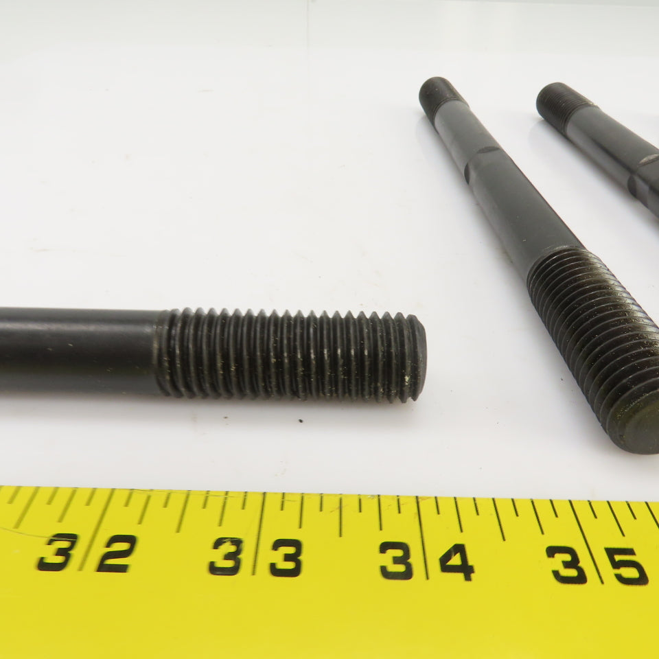 Double-End Threaded Stud 3/4"-10 x 10" L 1/2" Drive Lot Of 4