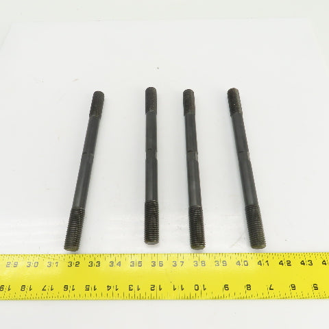Double-End Threaded Stud 3/4"-10 x 10" L 1/2" Drive Lot Of 4