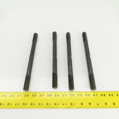 Double-End Threaded Stud 3/4"-10 x 10" L 1/2" Drive Lot Of 4