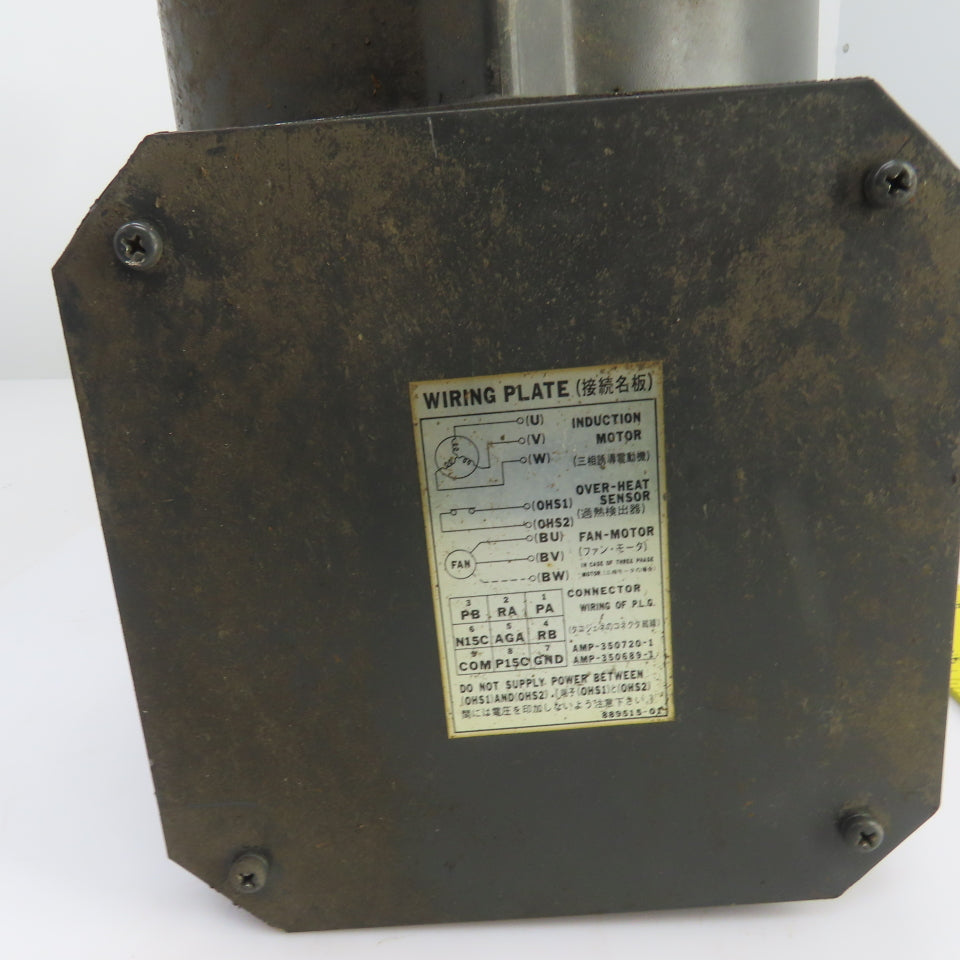 Mitsubishi Type SE-EV-FV 3.7-2.2-5.5kW AC Spindle Motor 130-170V 1500/6000RPM