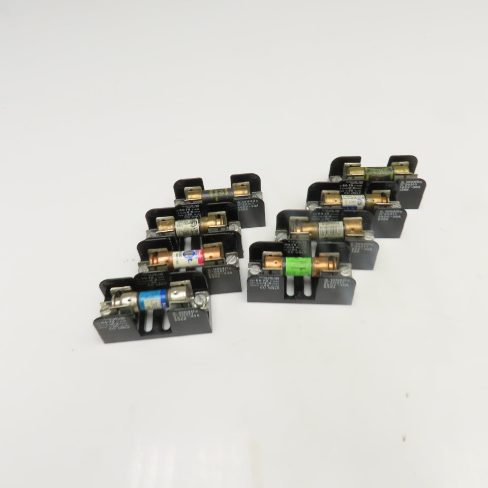Gould 20311 250V 30A Single Pole Class H-K Fuse Holder Lot Of 8