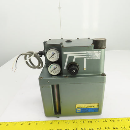 SMC LMU200-10 Mist Spray Lubricator Unit 3000cm3 Capacity 1-9.9KGF/cm3 Pressure
