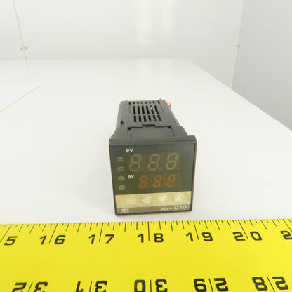 RKC REX-C10FPR-M*2CH Temperature Controller 19.9-99.9°F PT100 100-240VAC