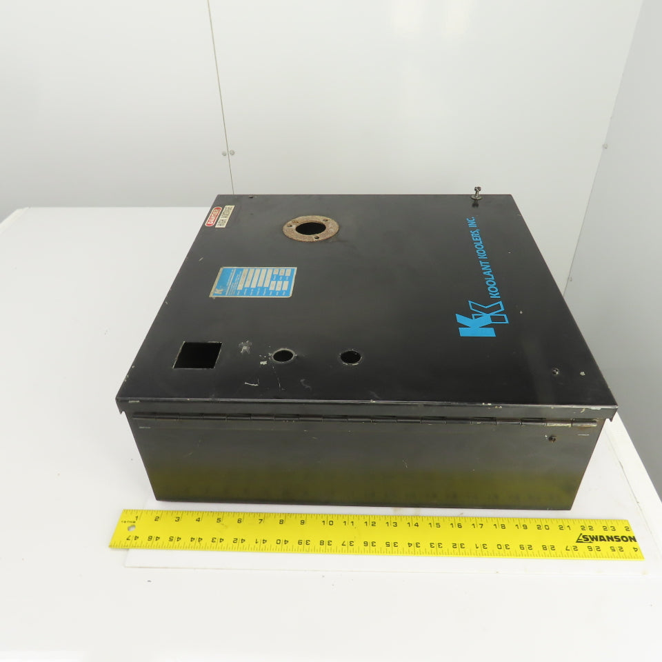 Hoffman 20" x 20"  x 6" Electrical Enclosure W/Backplate & Hinged Door Type 12
