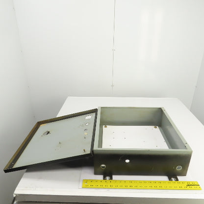 Hoffman 20" x 20"  x 6" Electrical Enclosure W/Backplate & Hinged Door Type 12