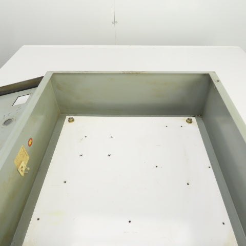 Hoffman 20" x 20"  x 6" Electrical Enclosure W/Backplate & Hinged Door Type 12