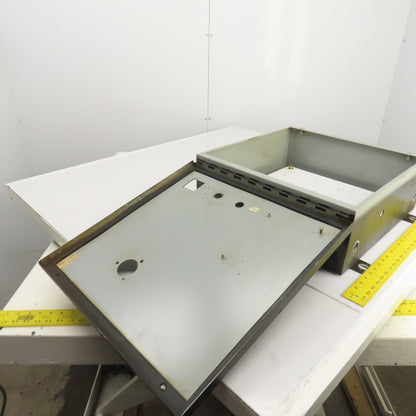 Hoffman 20" x 20"  x 6" Electrical Enclosure W/Backplate & Hinged Door Type 12