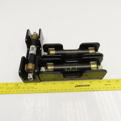 Gould Shawmut 60301 600V 30A Class H/K Single Pole Fuse Holder Lot Of 3