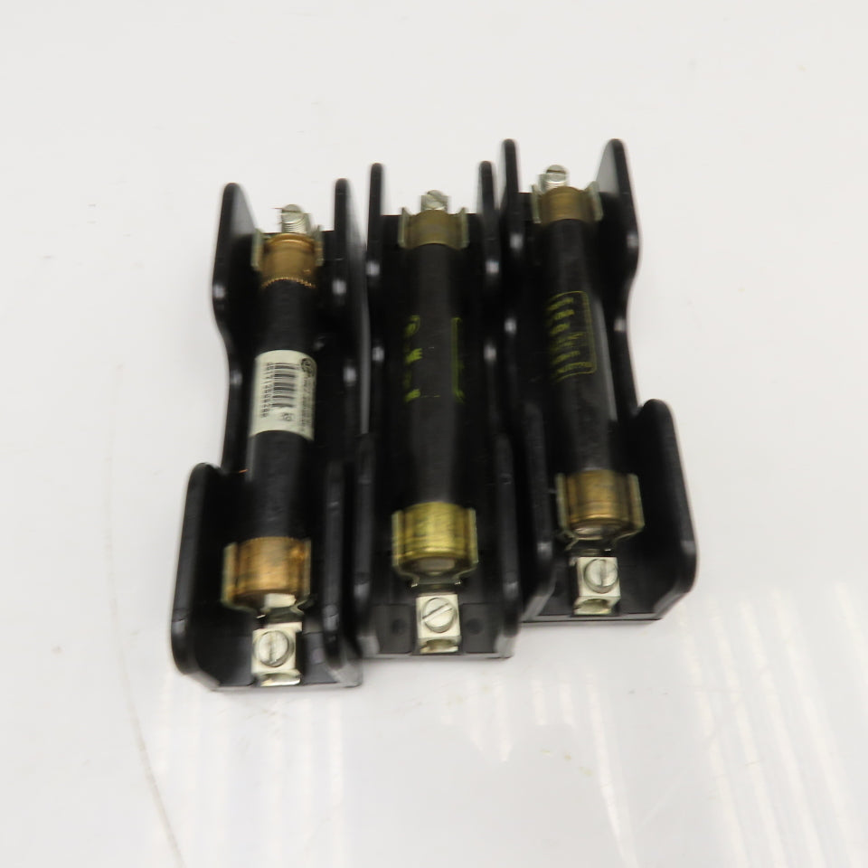 Gould Shawmut 60301 600V 30A Class H/K Single Pole Fuse Holder Lot Of 3