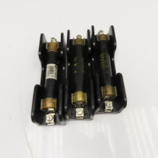 Gould Shawmut 60301 600V 30A Class H/K Single Pole Fuse Holder Lot Of 3