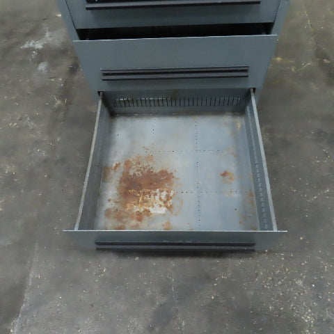 6 Drawer Heavy Duty Industrial Tool Parts Storage Cabinet 30"W x 28"D x 59" H