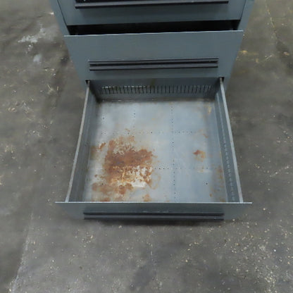 6 Drawer Heavy Duty Industrial Tool Parts Storage Cabinet 30"W x 28"D x 59" H