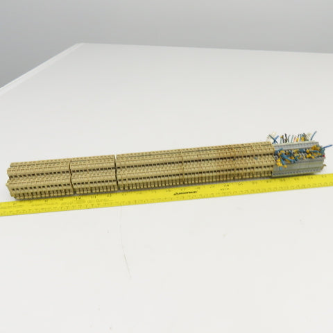 Weidmuller DK4V Wire Terminal Block On Rail Lot Of 65