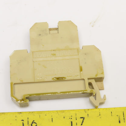 Weidmuller DK4V Wire Terminal Block On Rail Lot Of 65