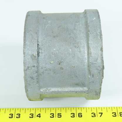 Anvil 3" NPT Galvanized Malleable Iron Pipe Coupling